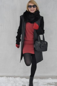 kunstfell | lady in red | Style my Fashion