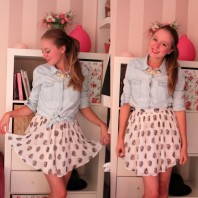 Chiffon Rock | Denim and Chiff... | Style my Fashion