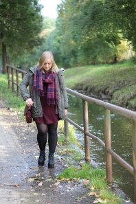 Plateau Boots | Burgundy Dress... | Style my Fashion