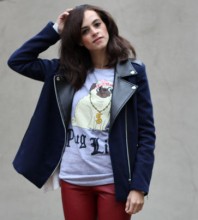 blaue Jacke | Puppy Dog | Style my Fashion