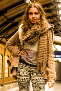 Foto: Maren beige bedrucktes T-Shirt | Stylish durch B... | Style my Fashion