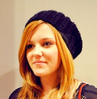 schwarze Strickmütze | Golden Girl | Style my Fashion