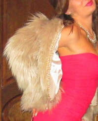 Eleganter Fellmantel | Pinkes Kleid | Style my Fashion