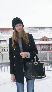 black beanie | on the roof | Style my Fashion