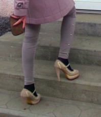 Plateauschuhe mit Gurt | trench coat | Style my Fashion