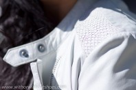 Syrma Leather-Salmon Biker Jacket in Polo