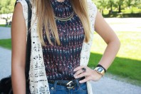 ärmellose Bluse | Eine runde Sonn... | Style my Fashion