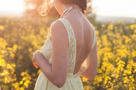 rückenfreies Kleid