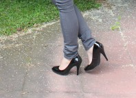 Schwarze Lack Schuhe | Transparente Bl... | Style my Fashion