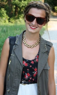 Blümchentop | Mit Flechtfrisu... | Style my Fashion