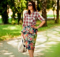 Peplum Skirt