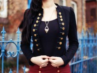 Kurzblazer im Military Stil | make a wish | Style my Fashion