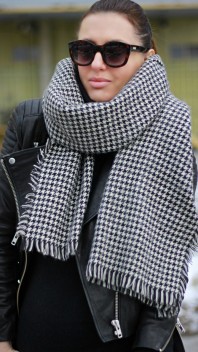 houndstooth scarf