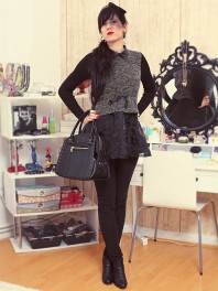 Foto: Stefan J. Römer Kleid mit Lederkragen | Back to Black | Style my Fashion