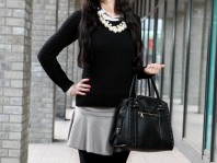 Foto: stefan Julius Römer Fotografie Pullover mit weißem Kragen | Paint it Black | Style my Fashion