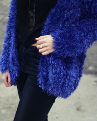 Foto: Carlotta Polzer lila Cardigan | Libella Swing | Style my Fashion