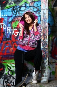 Foto: Micha Mustergraf Crazy Grafitti Jacke | Grafitti Look | Style my Fashion