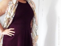 Dunkelrotes klassisches Kleid kombinieren: 'Skaterdress' (Damen, Kleid, rot, Bilder) | Style my Fashion