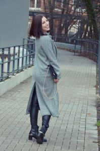 grey Longcoat (Foto: Sophia Fischer (glasschuh.com)) grey Longcoat