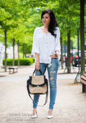 Boho und Jeans