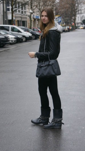 leather x rubber | Style my Fashion