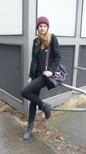 burgundy on top | Style my Fashion