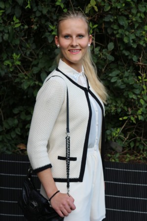 Jumpsuit Cream and Black | Style my Fashion