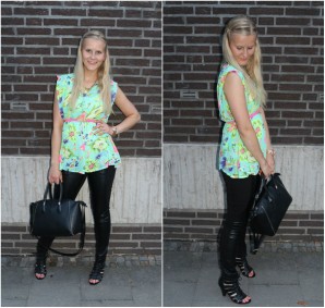 Neon Leather | Style my Fashion