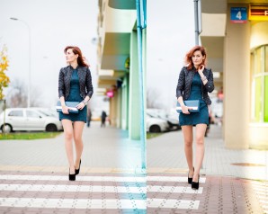 Ocean fashion dress & Josh jerwerly