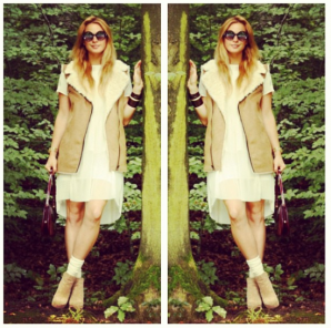 Big Vest meets Bare Legs | Style my Fashion