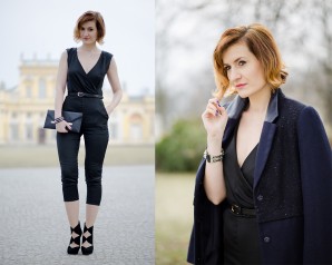 Classic Black Belted Jumpsuit (Foto: http://sergiofoto.pl/) Classic Black Belted Jumpsuit