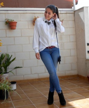 WHITE SHIRT AND JEANS | Style my Fashion