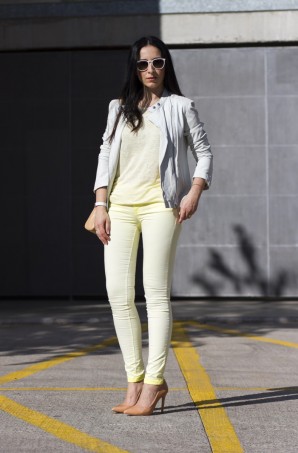 Lemon Fragrance Jeans on me | Style my Fashion