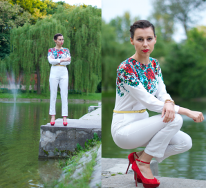 white romper | Style my Fashion