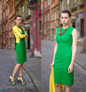 green and yellow | Style my Fashion