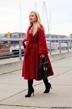Red coat | Style my Fashion