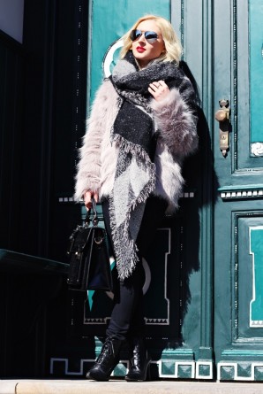 Faux Fur Coat - Say me Justine (Freizeit & Streetwear, Bilder) | Style my Fashion