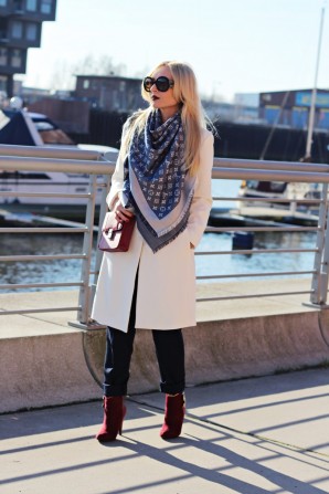 LV shawl - Say me Justine (Freizeit & Streetwear, Bilder) | Style my Fashion