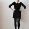 Preppy black dress