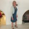 Blaues Kleid