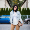 Camel jeans and whites  | Style my Fashion