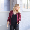 BURGUNDY MEETS LEATHER | Style my Fashion