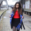 Girl with the blue scarf Girl with the blue scarf | Style my Fashion