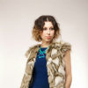 neoprene dress and fur vest | Style my Fashion