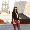  Burgundy Leather Sophistication | Style my Fashion