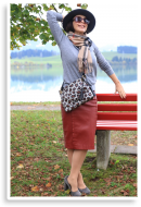 Herbstliches Businessoutfit mit Burberry-Schal | Style my Fashion
