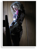 elegantes Kleid  in warmen Tönen .... Unikat von Kassis | Style my Fashion